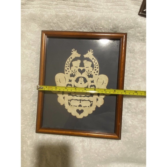 Noah’s Ark Papercutting Wall Art Framed - Picture 3 of 5